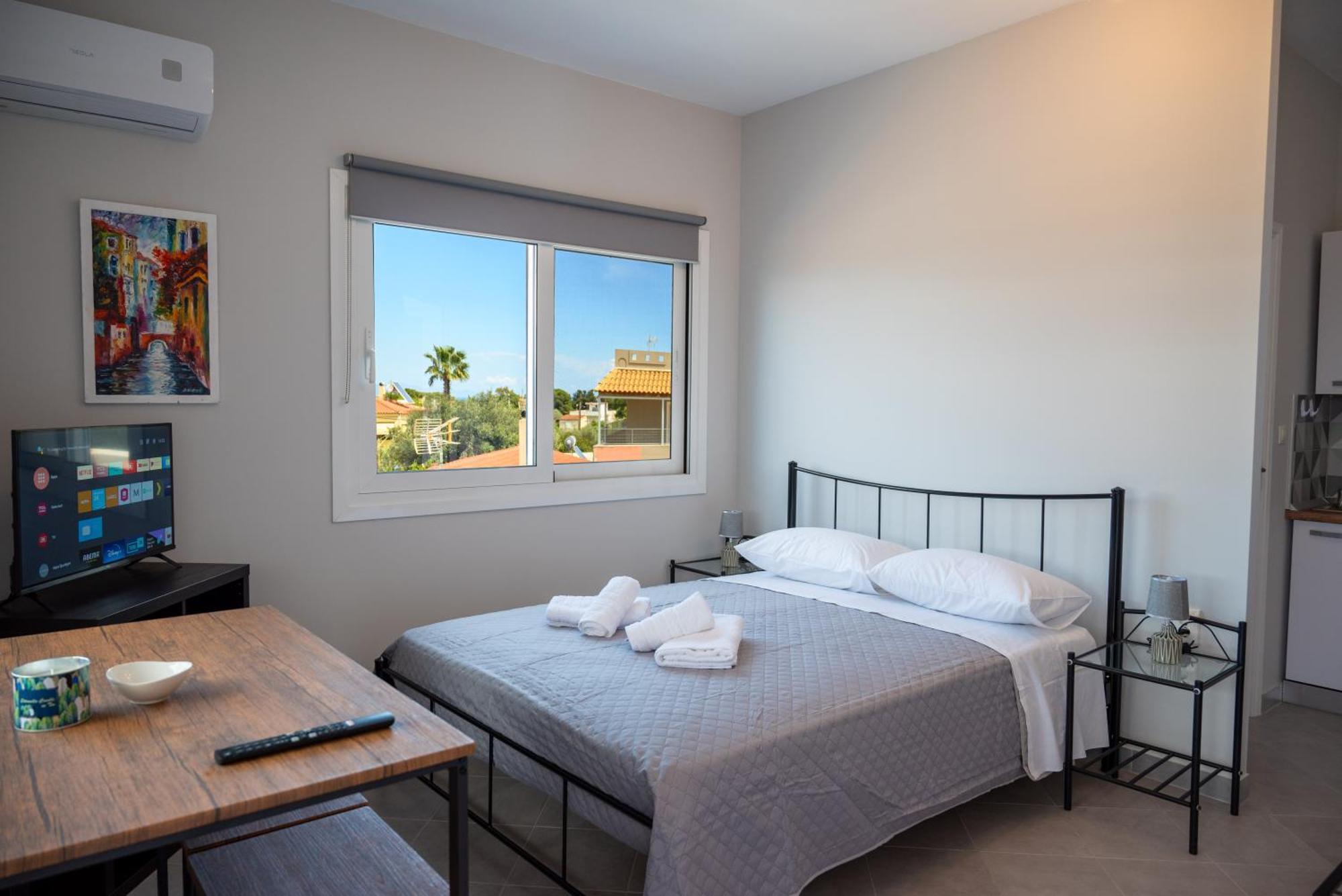 Airport Palmtree Apartments - 15Min From Airport Artemida  Esterno foto